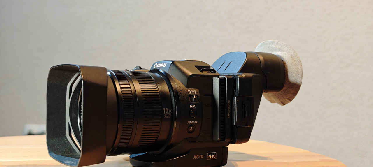 Kamera Canon XC10, 4K Videokamere i kamkorderi