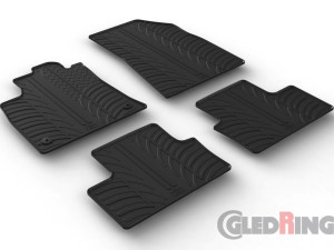 Prostirači patosnice tepisi gumeni RENAULT Clio 5 V