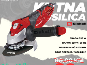 EINHELL Kutna Brusilica TE-AG 125/750