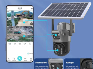 KAMERA SOLARNA BEZICNA 4G WIFI WI FI DUPLA KAMERE BEZ STRUJE