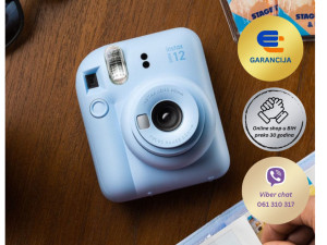 Fotoaparat polaroid foto FUJIFILM INSTAX mini 12 plavi 038522