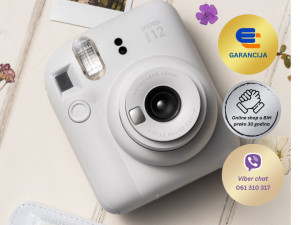 Fotoaparat polaroid foto FUJIFILM INSTAX MINI 12 bijeli 38526