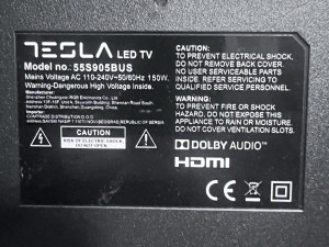 TV board Tesla 55S905US