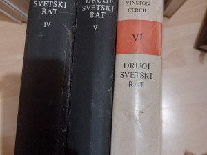 Drugi svjetski rat VINSTON CERCIL WW2 TRI KNJIGE