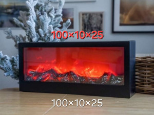 Led Dekorativna Lampa Dekorativni Kamin 3D Efekat Vatere