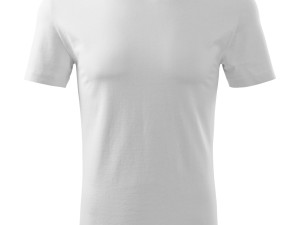 MALFINI MAJICA CLASSIC UNISEX BIJELA TISAK STAMPA