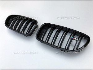 BMW F10 M MASKA GRILL BUREZI CRNA SJAJNA