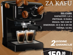 Aparat Za Kafu SENCOR SES 1710BK