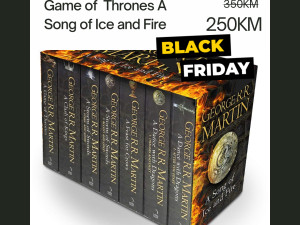 GAME OF THRONES A Song of Ice and Fire 1-7 Box Set Komplet