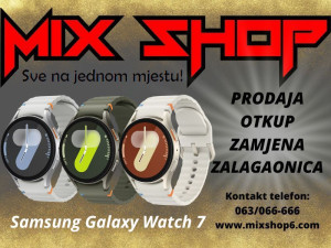 SAMSUNG GALAXY WATCH 7 SAT *Novo*Sve boje*Garancija* Watch7 smart