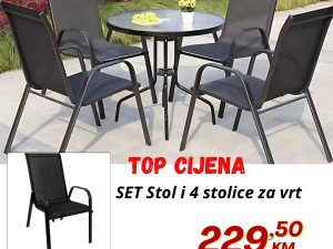 Vrtni set stolice i stol stolice + stol set