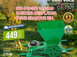 ELEKTRICNA DROBILICA MLIN ZA VOCE LITTLE FARMER GF-1707