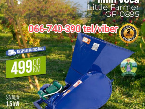 ELEKTRICNA DROBILICA MLIN ZA VOCE LITTLE FARMER GF-0895