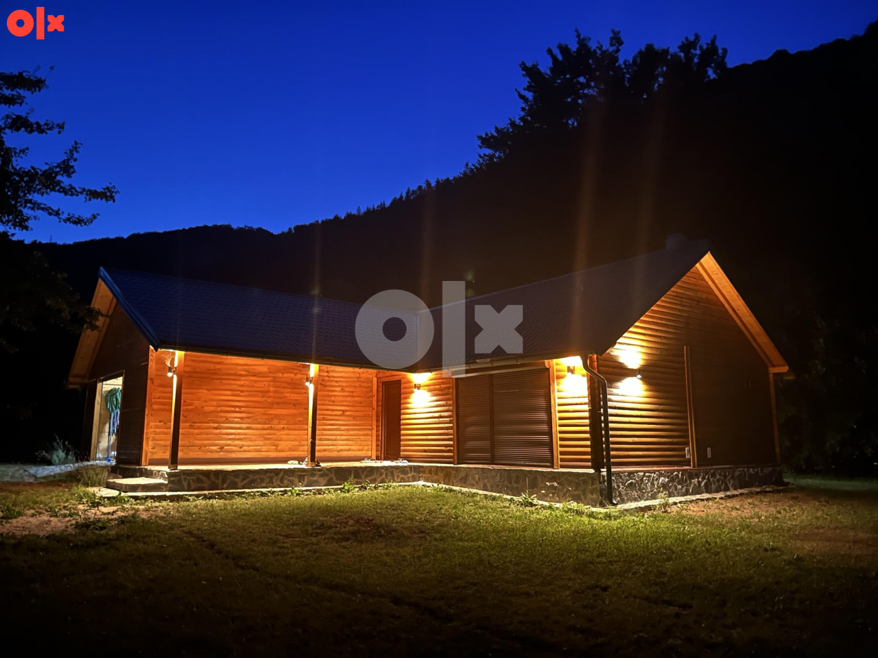 1100 m2 imanje - Boračko jezero - nova vikendica i garaža