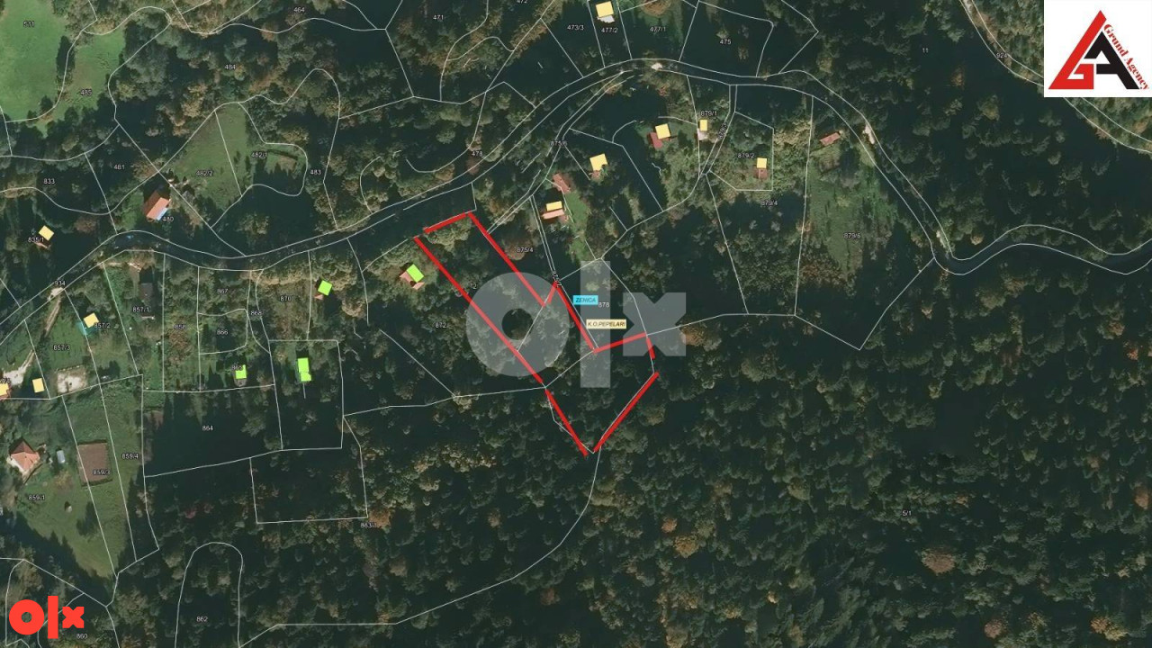 Vikendica 54 m2 sa 4593 m2 okućnice - PEPELARI - ZENICA
