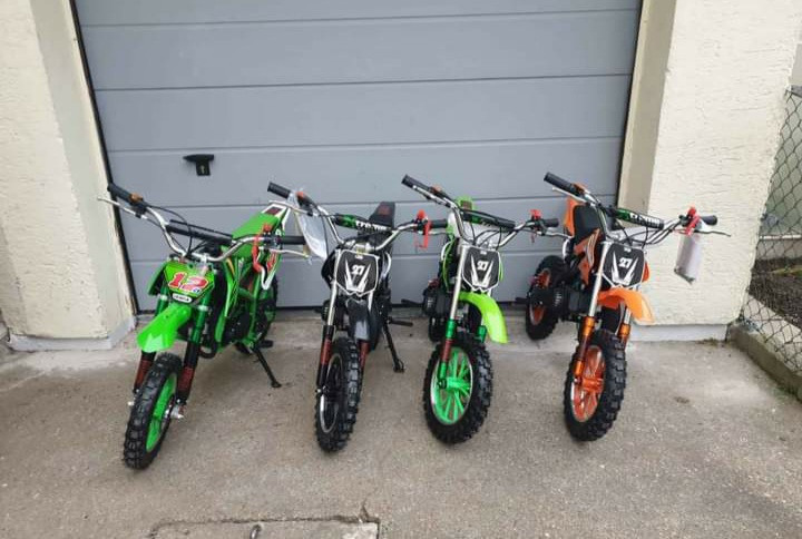 DJECIJI MINI MALI MOTOR DIRT POCKET BIKE CROSS KROSER