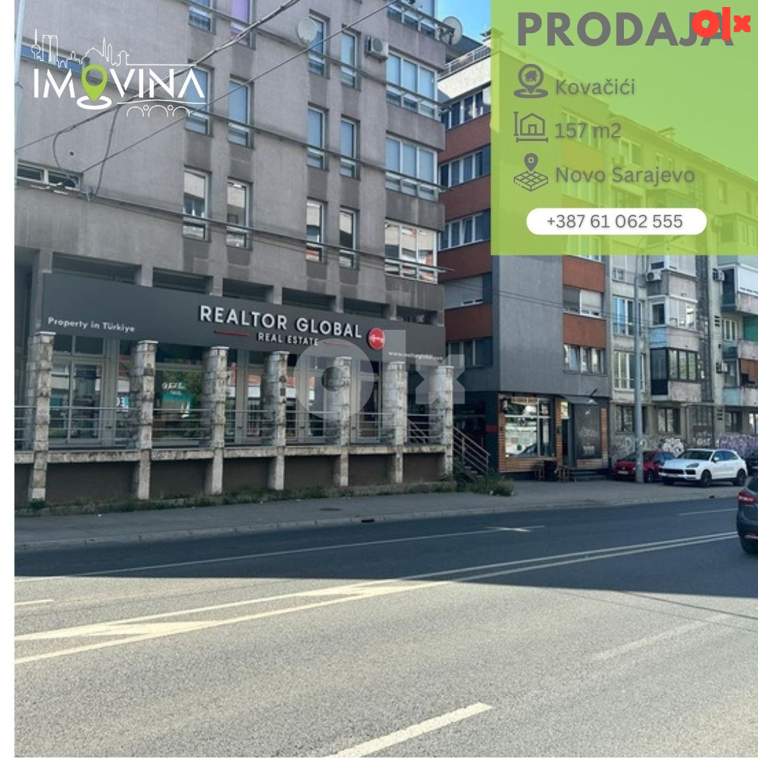 100739 Poslovni prostor na tri etaže 157m2, Kovačići
