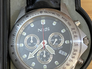 Muski sat NES chronograph,Swiss made