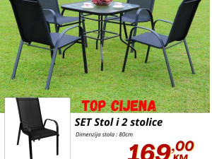 Vrtna stolica set