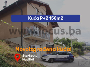 LOCUS: Kvalitetna kuća u centralnom dijelu nas. Hadžići