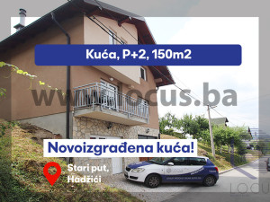 LOCUS: Kvalitetna kuća u centralnom dijelu nas. Hadžići