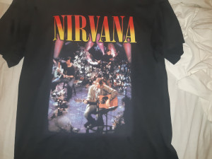 VINTAGE UNISEX NIRVANA MAJICA SA PREDNJIM I BACKPRINTOM