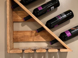 Polica za vino piće čaše stalaza za vino piće čaše police stalaze