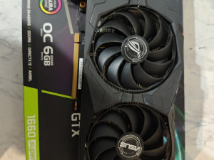 Asus strix gtx 1660 super, 6gb gddr6
