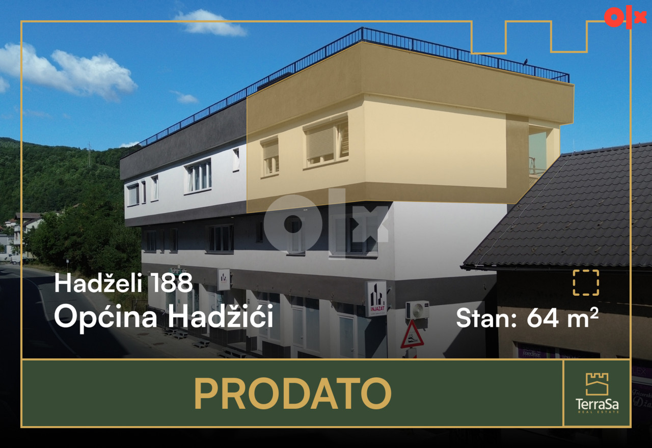 Stan 64 m2/ Hadžići