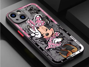 Cute case maska iphone 14 Pro Minnie Mouse
