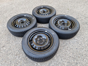 Celicne felge 15 5x100 Audi A1 Seat Ibiza sa zimskim gumama 185/6