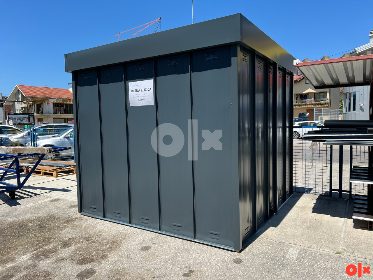 Vrtna kućica 250 x 250 cm 2