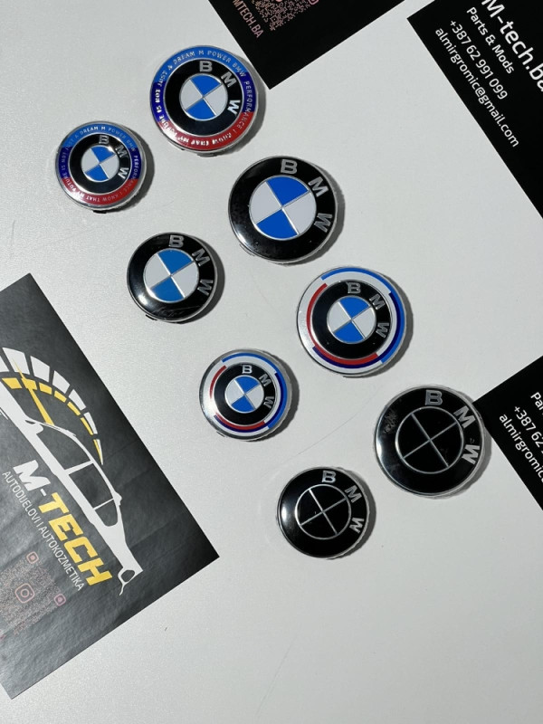 BMW Čepovi za Felge 56mm i 68mm Dijelovi F30 E90 E60 F10 G30 F11