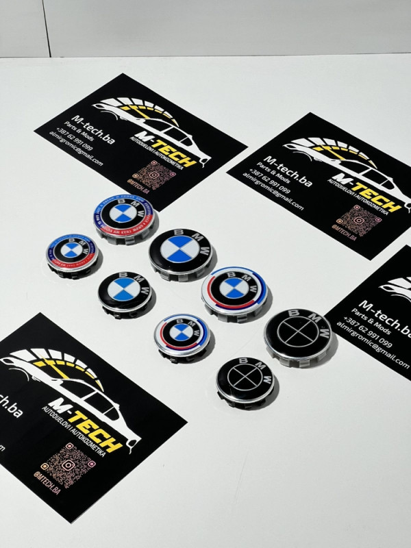 BMW Čepovi za Felge 56mm i 68mm Dijelovi F30 E90 E60 F10 G30 F11