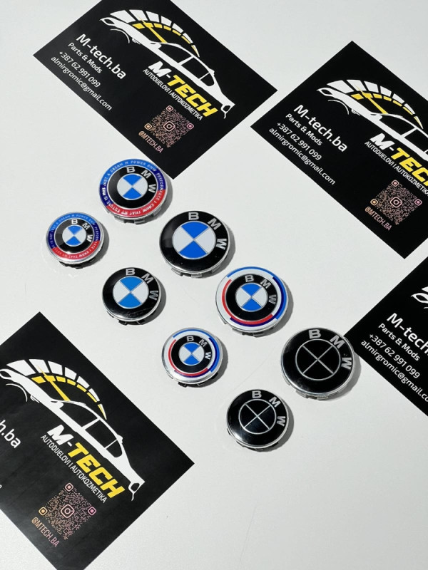 BMW Čepovi za Felge 56mm i 68mm Dijelovi F30 E90 E60 F10 G30 F11