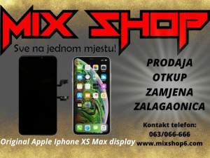 Apple Iphone XS MAX Original OLED Ekran Touch Screen displej lcd