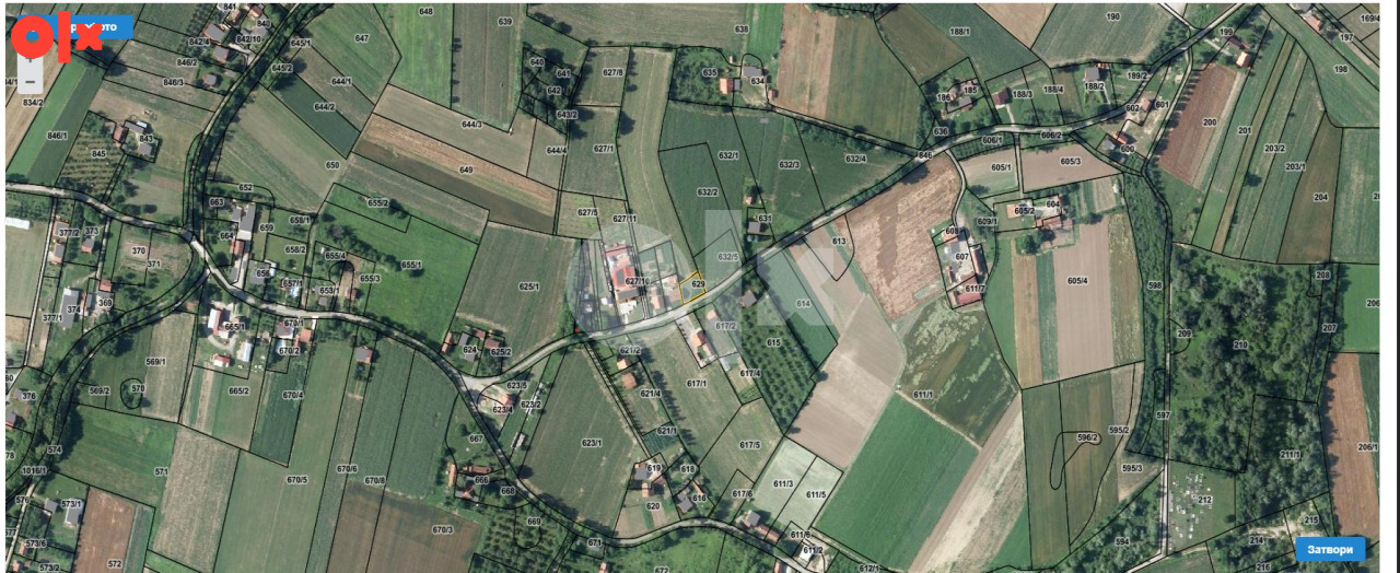 Zemljište Laktaši - Petoševci 8756m2 i 6738m2