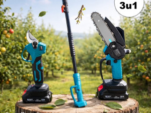 Aku Pila i Aku Makaze Makita sa Teleskopom (Set 3u1)