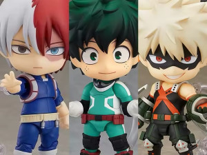 My Hero Academia Nendoroid Figura Todoroki Bakugo Midoriya