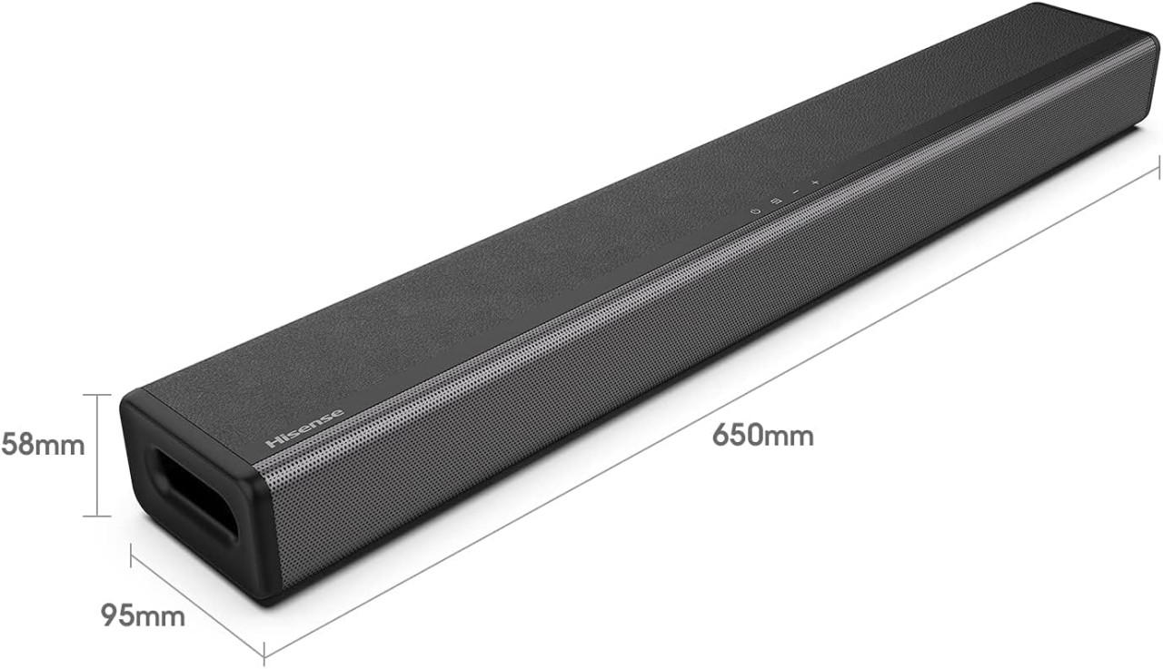 Soundbar 2.1, 108W, Hisense HS214, Bluetooth