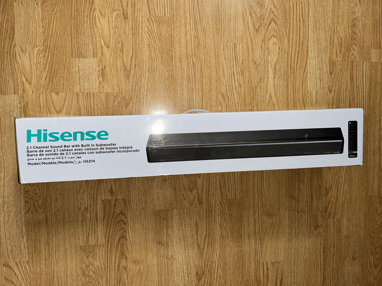 Soundbar 2.1, 108W, Hisense HS214, Bluetooth