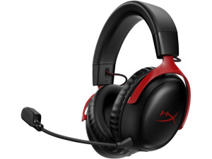 HyperX Cloud III Wireless Gaming Headset (Black-Red)