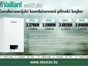 VAILLANT plinski kondenzacijski bojler ecoTEC Plus VUW 25kW