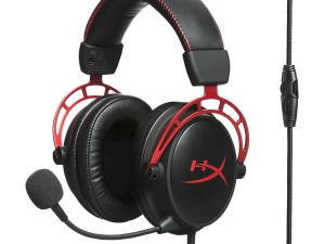 HyperX Cloud Alpha Red Gaming Headset (Black-Red)