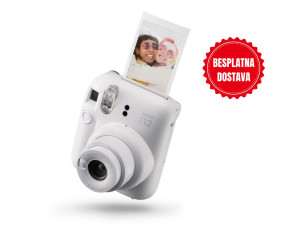 Polaroid Fotoaparat aparat Fuji Instax Mini 12 bijeli 038526