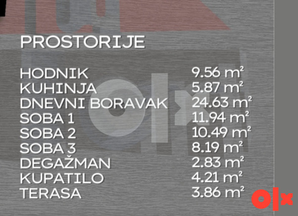 USKORO USELJIVO  81,58 M2  KOD T.C. VERNO 12