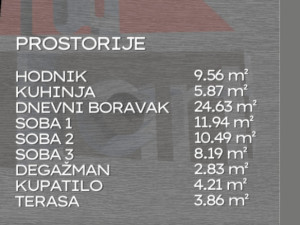 USELJIV STAN OD 81,58 M2 KOD T.C. VERNO photo 2