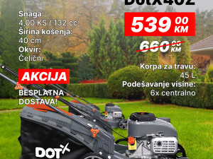 Benzinska samohodna kosilica DotX 40Z (NP130)