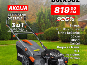 Benzinska 3u1 samohodna kosilica DotX 56Z (XP200)