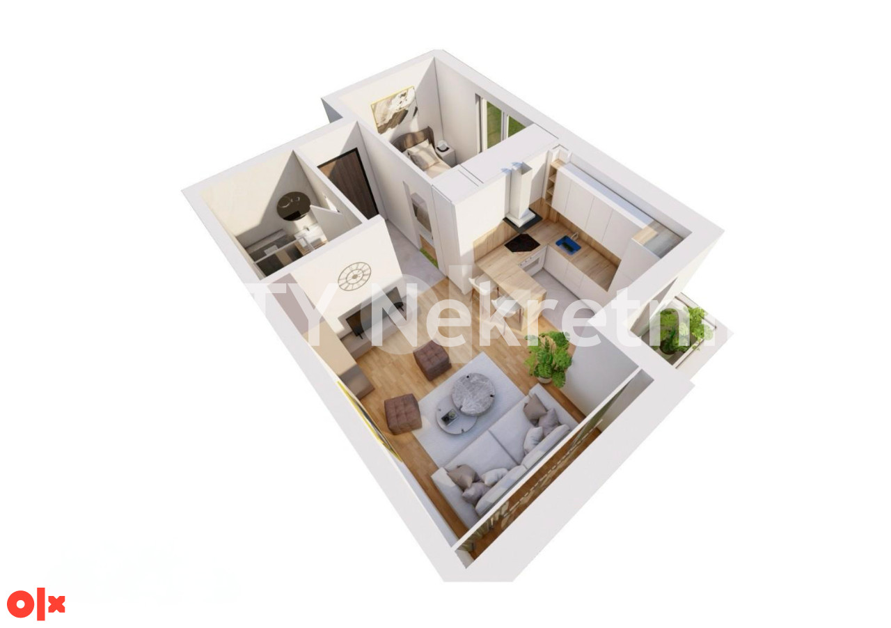 Dvosoban stan - Novogradnja - Pale - 36,93 m2
